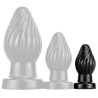 DarkSil Plug Spiral S 7 x 3.5cm Noir